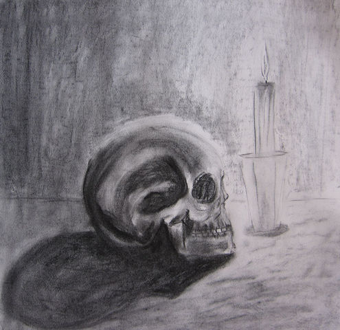 Nombre de la obra: sin titulo 
Autor: Ximena Alonso Orozco 
Técnica: carboncillo
Medidas: 50cm x 50cm
Año de realización: 2011
